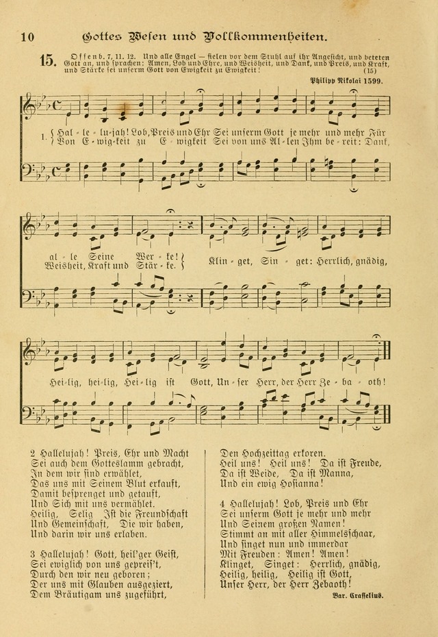 Gesangbuch mit Noten: herausgegeben von der Allgemeinen Conferenz der Mennoniten von Nord-Amerika page 10