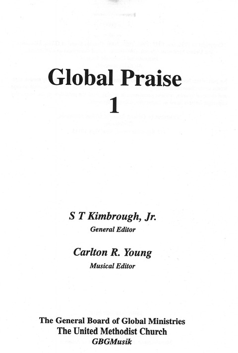 Global Praise 1 (Rev. ed.) page 1