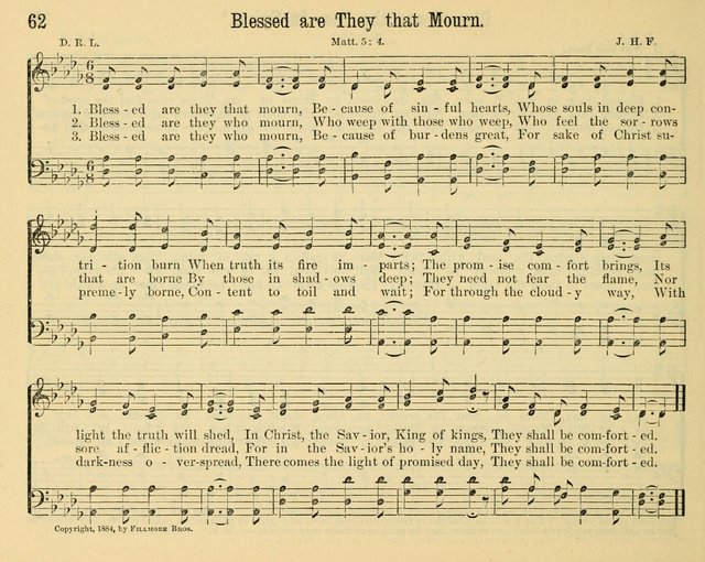 Grateful Praise: a collection of new songs for the Sunday-school page 62