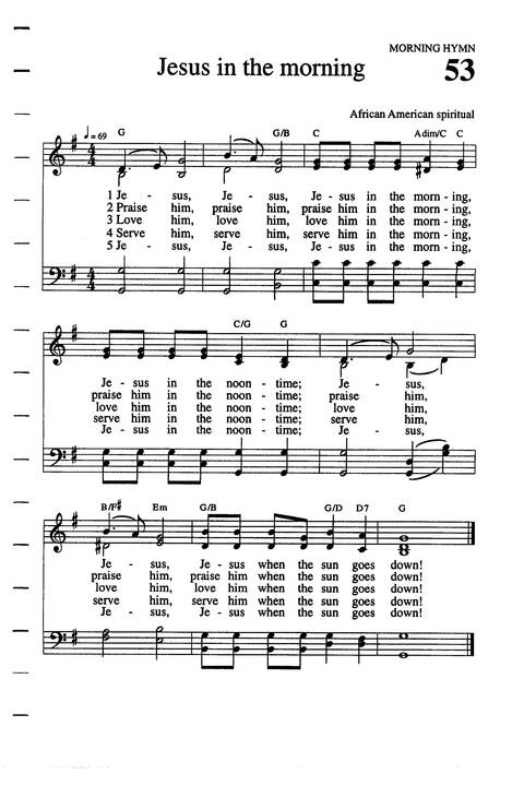 Global Praise 2: songs for worship and witness page 75