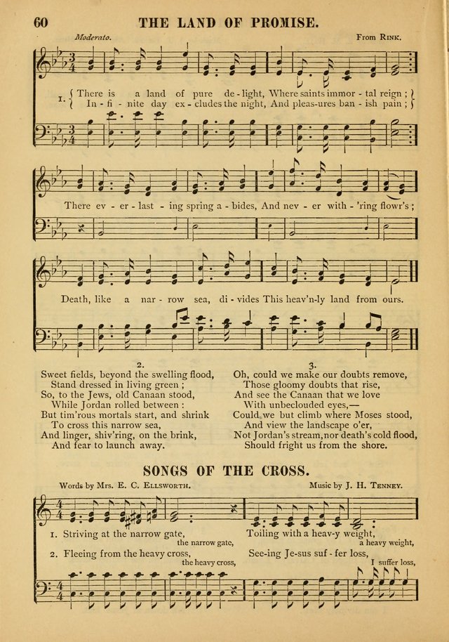 Gospel Praise Book: a collection of choice gems of sacred song suitable for church service, gospel praise meetings, and family devotions page 60