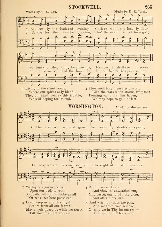 Gospel Praise Book.: a collection of choice gems of sacred song suitable for church service, gospel praise meetings, and family devotions. (Complete ed.) page 265