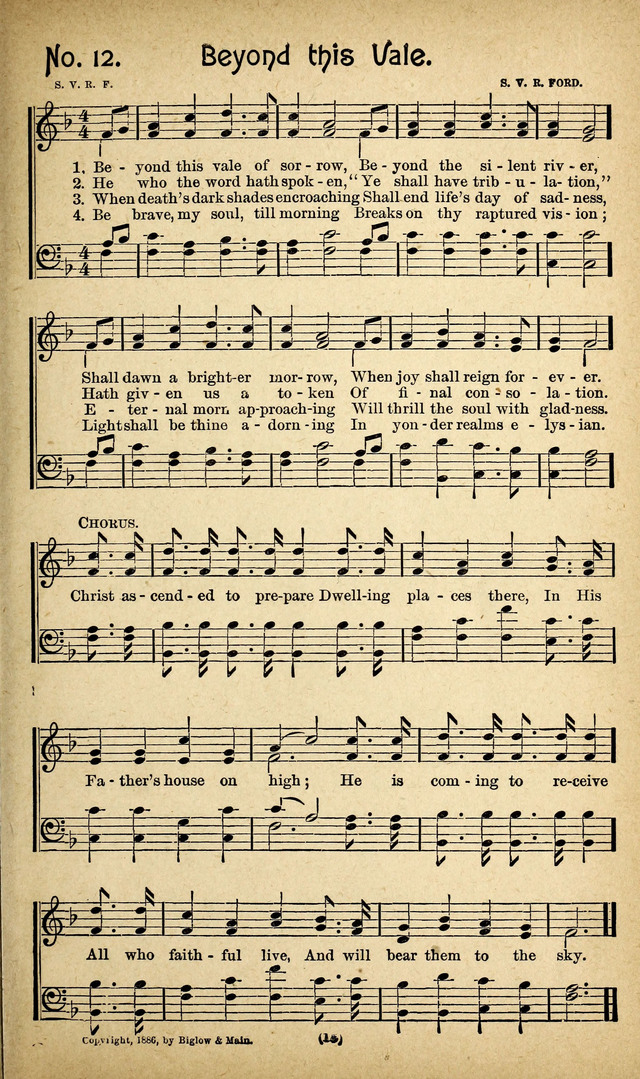 The Glad Refrain for the Sunday School: a new collection of songs for worship page 11