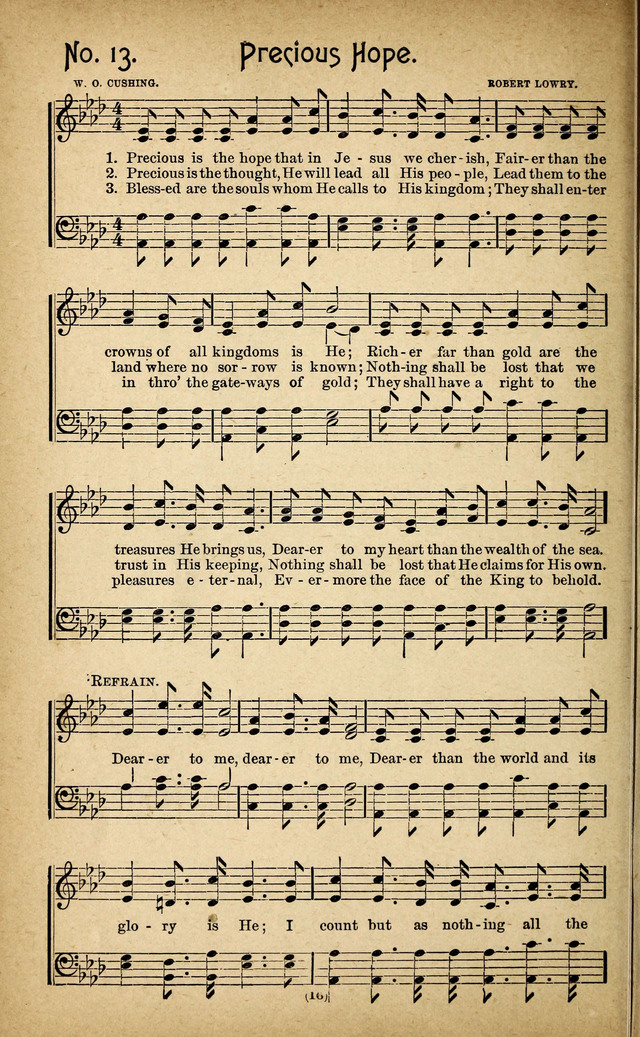 The Glad Refrain for the Sunday School: a new collection of songs for worship page 12