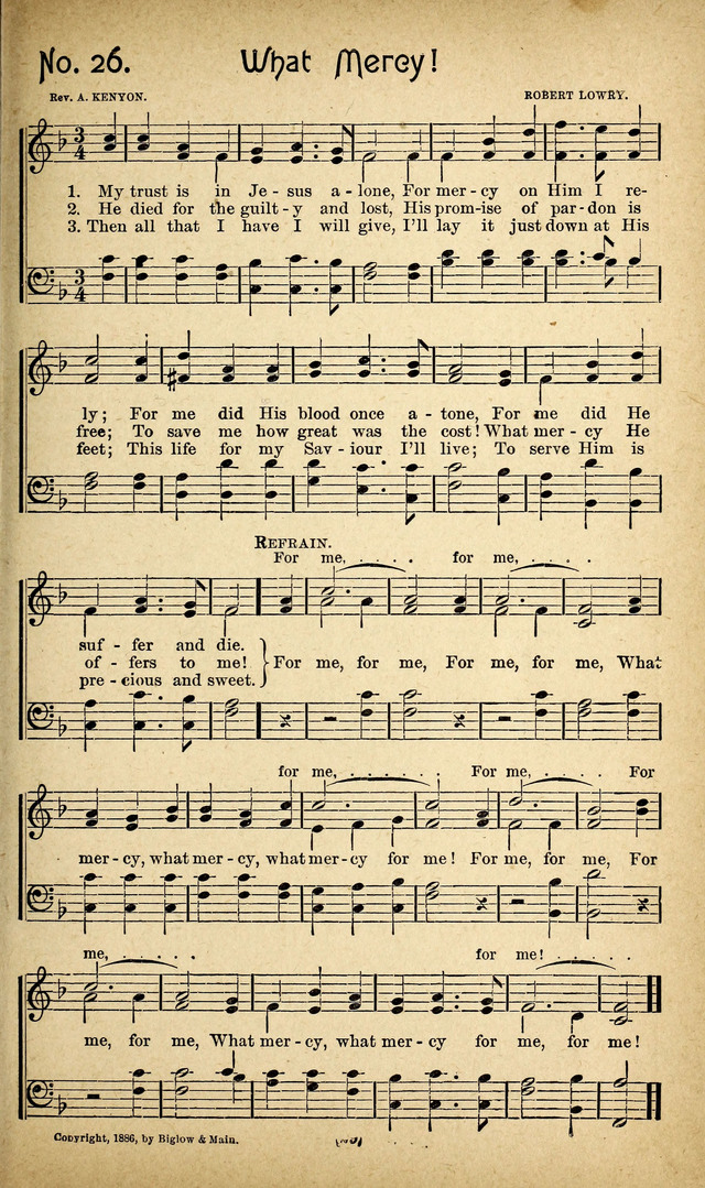 The Glad Refrain for the Sunday School: a new collection of songs for worship page 25