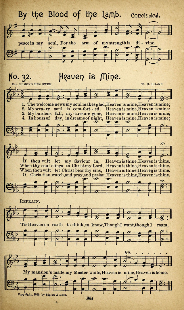 The Glad Refrain for the Sunday School: a new collection of songs for worship page 31