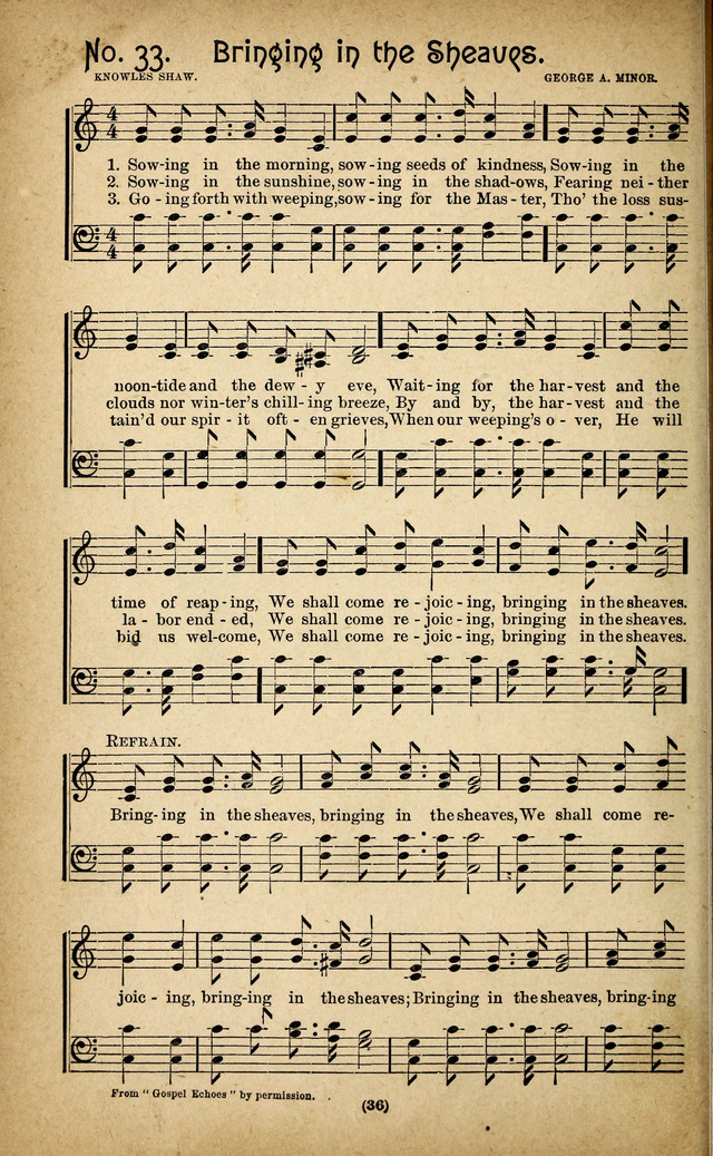 The Glad Refrain for the Sunday School: a new collection of songs for worship page 32