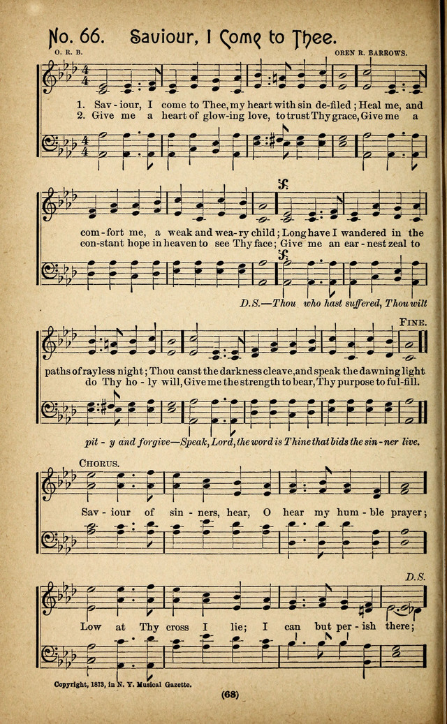 The Glad Refrain for the Sunday School: a new collection of songs for worship page 64