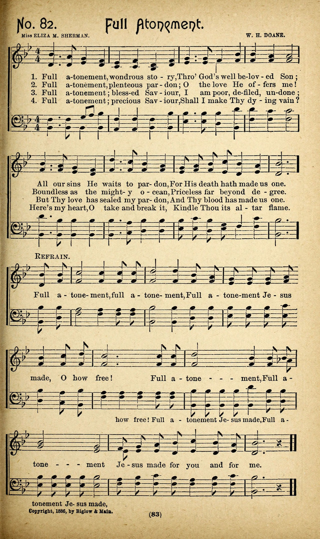 The Glad Refrain for the Sunday School: a new collection of songs for worship page 79