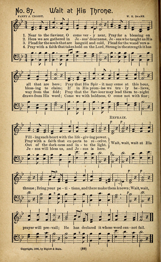The Glad Refrain for the Sunday School: a new collection of songs for worship page 84