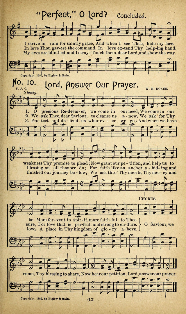 The Glad Refrain for the Sunday School: a new collection of songs for worship page 9