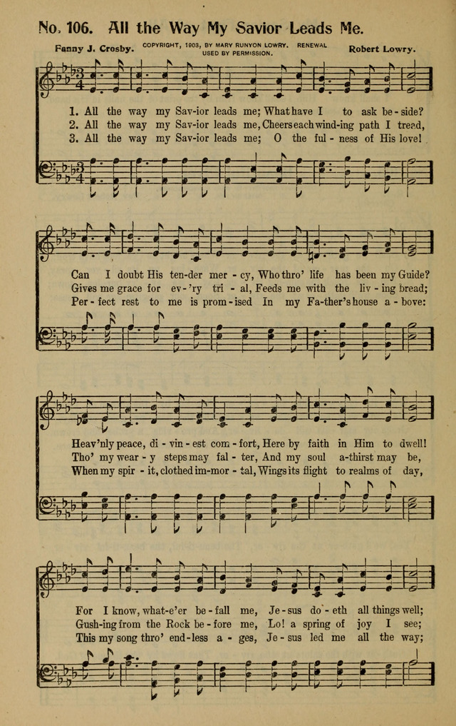 Great Revival Hymns page 106