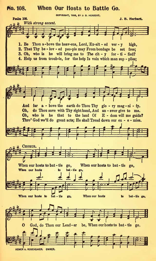 Great Revival Hymns No. 2 page 109
