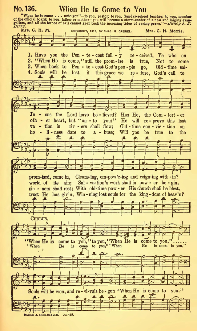 Great Revival Hymns No. 2 page 137
