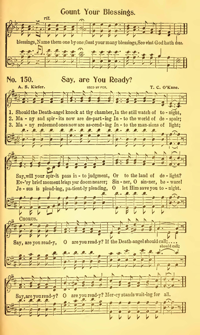 Great Revival Hymns No. 2 page 151