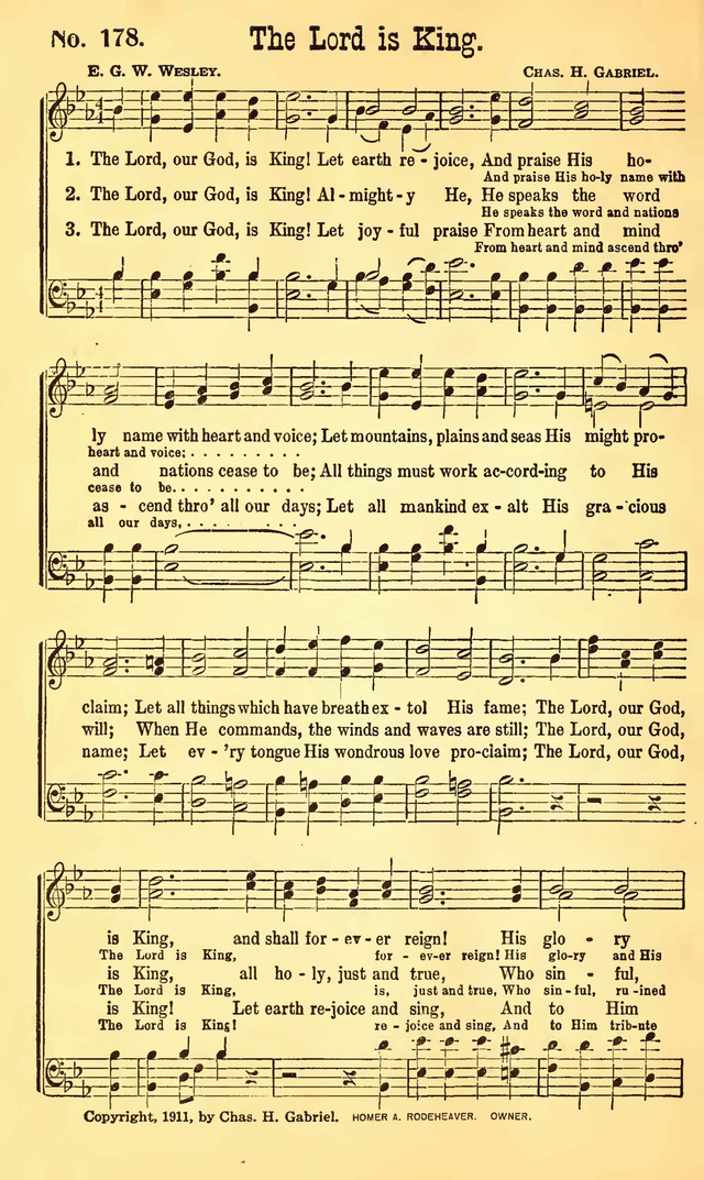 Great Revival Hymns No. 2 page 178