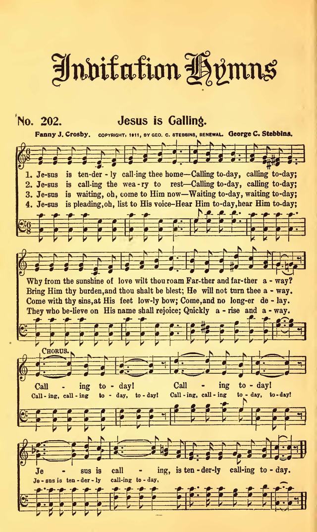 Great Revival Hymns No. 2 page 210