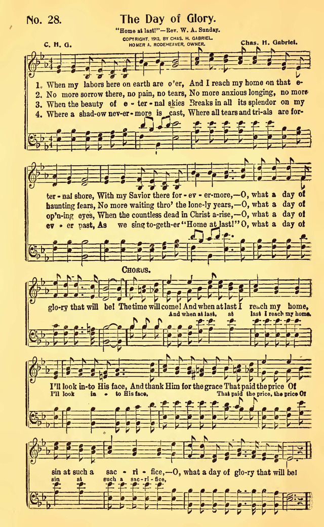 Great Revival Hymns No. 2 page 28