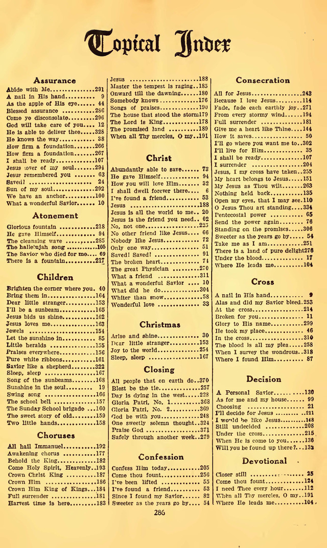 Great Revival Hymns No. 2 page 284