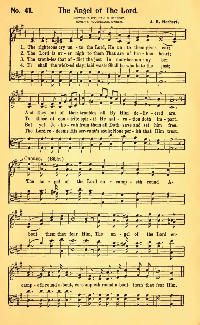 Great Revival Hymns No. 2 page 41