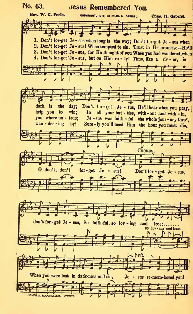 Great Revival Hymns No. 2 page 64