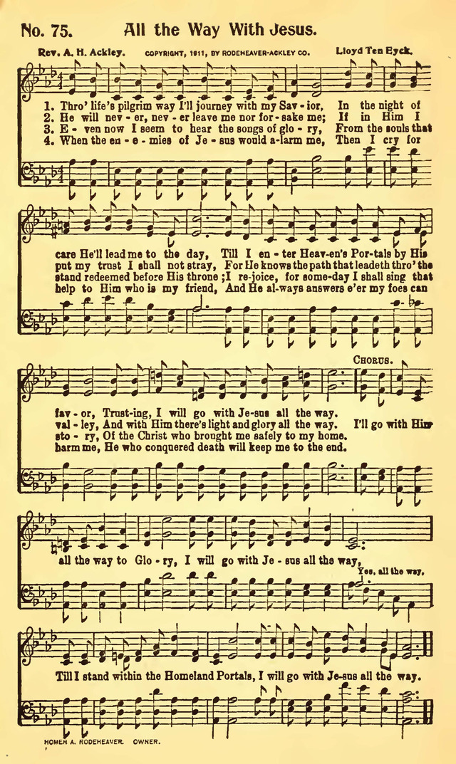 Great Revival Hymns No. 2 page 76