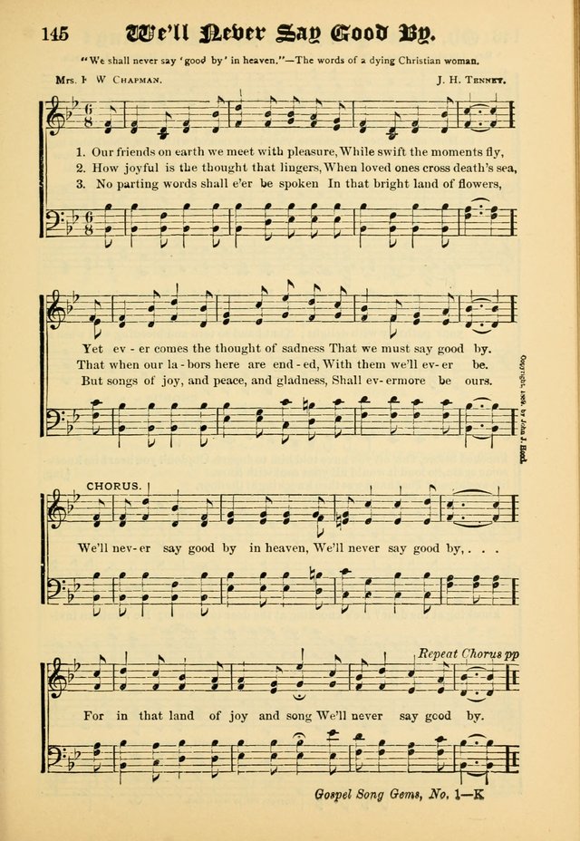 Gospel Song-Gems No.1 page 152