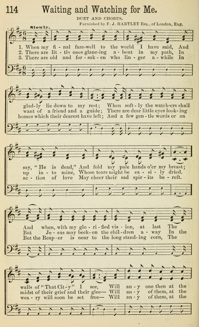Gospel Songs: a choice collection of hymns and tune, new and old, for gospel meetings, prayer meetings, Sunday schools, etc. page 119