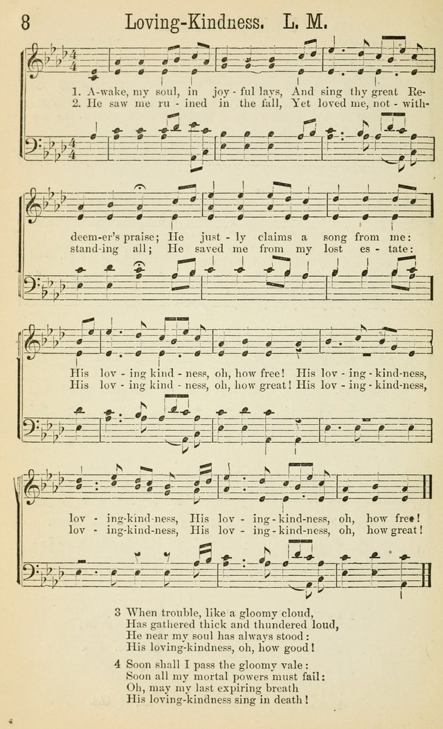 Gospel Songs: a choice collection of hymns and tune, new and old, for gospel meetings, prayer meetings, Sunday schools, etc. page 13