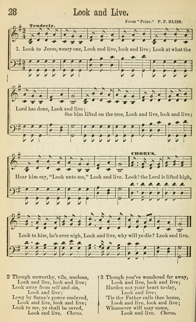 Gospel Songs: a choice collection of hymns and tune, new and old, for gospel meetings, prayer meetings, Sunday schools, etc. page 33