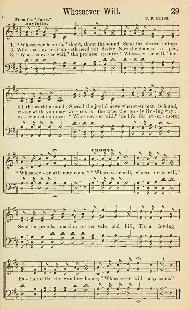 Gospel Songs: a choice collection of hymns and tune, new and old, for gospel meetings, prayer meetings, Sunday schools, etc. page 34