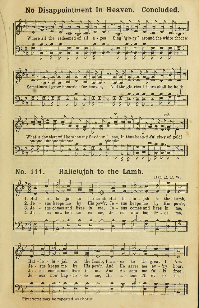 Glory Songs page 111