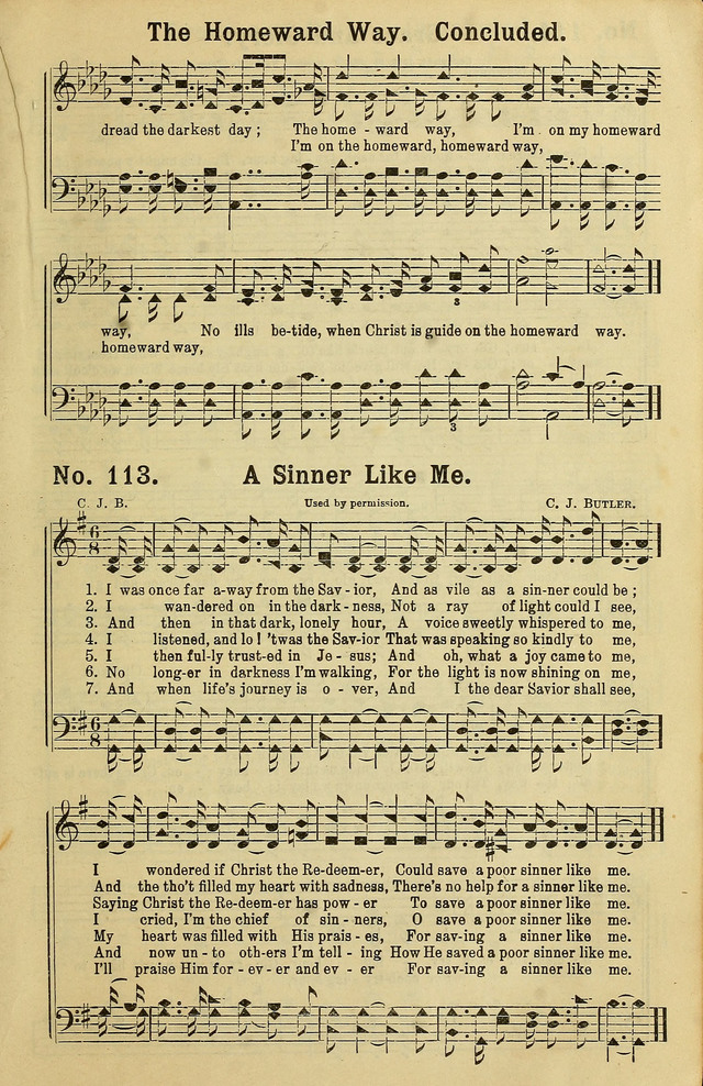 Glory Songs page 113