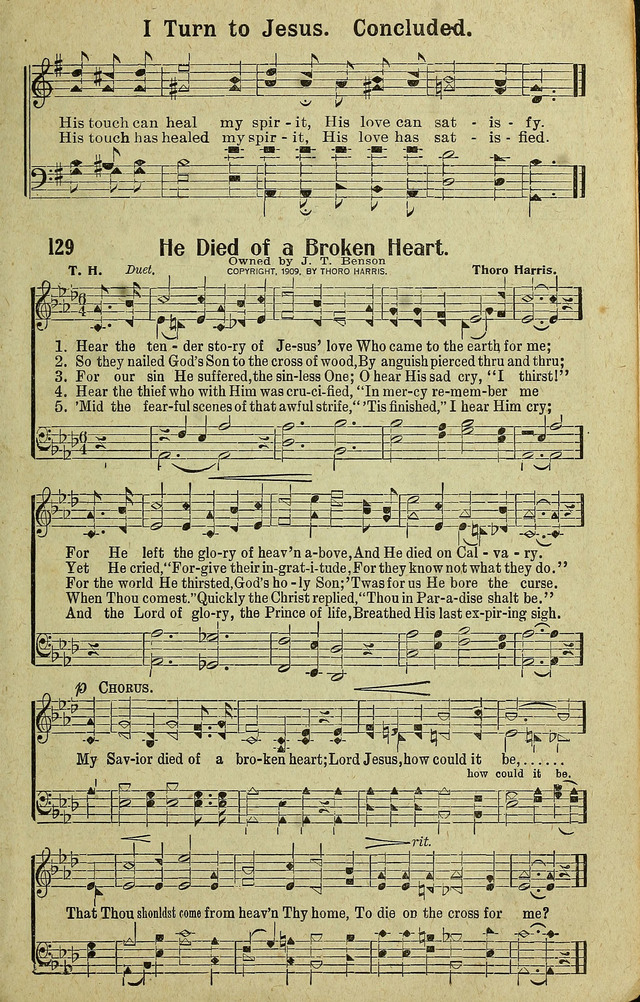 Glory Songs page 129