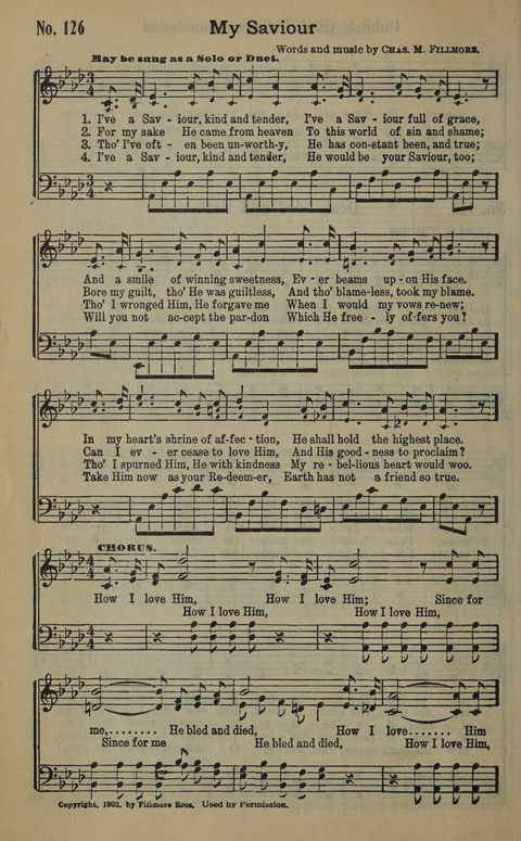 The Gospel in Song: as used in the Anderson Gospel Crusades page 130