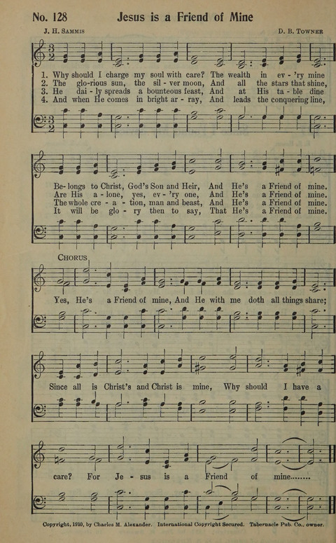 The Gospel in Song: as used in the Anderson Gospel Crusades page 132