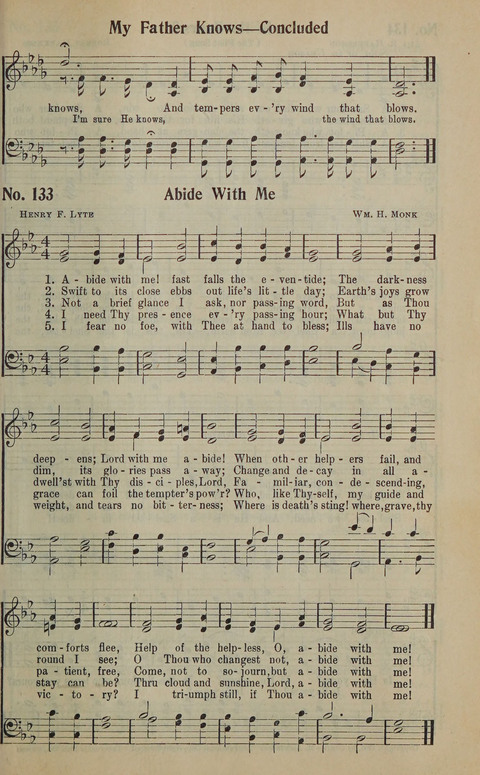 The Gospel in Song: as used in the Anderson Gospel Crusades page 137