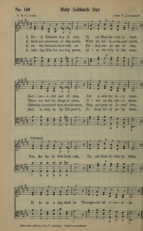 The Gospel in Song: as used in the Anderson Gospel Crusades page 164