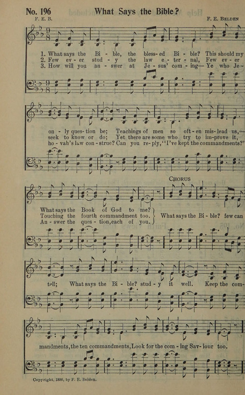 The Gospel in Song: as used in the Anderson Gospel Crusades page 200