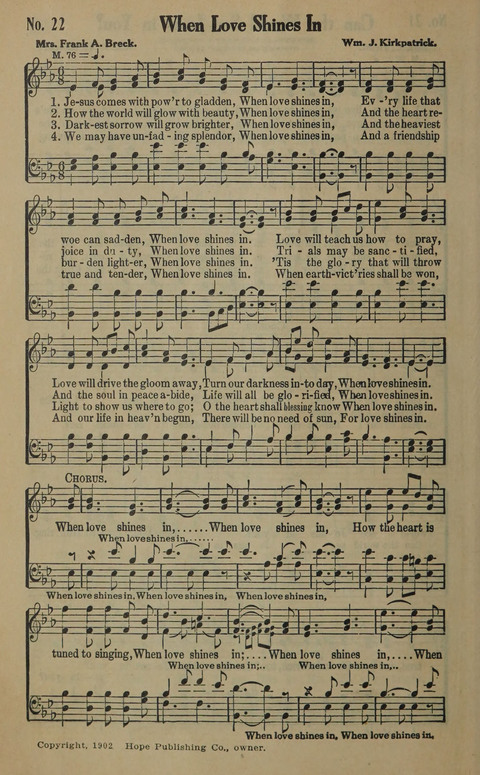 The Gospel in Song: as used in the Anderson Gospel Crusades page 26