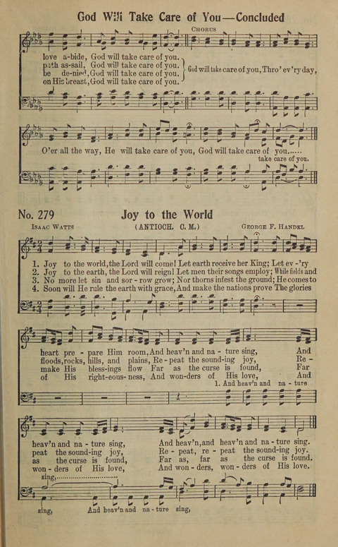 The Gospel in Song: as used in the Anderson Gospel Crusades page 279