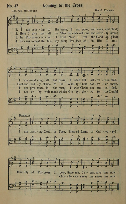 The Gospel in Song: as used in the Anderson Gospel Crusades page 46