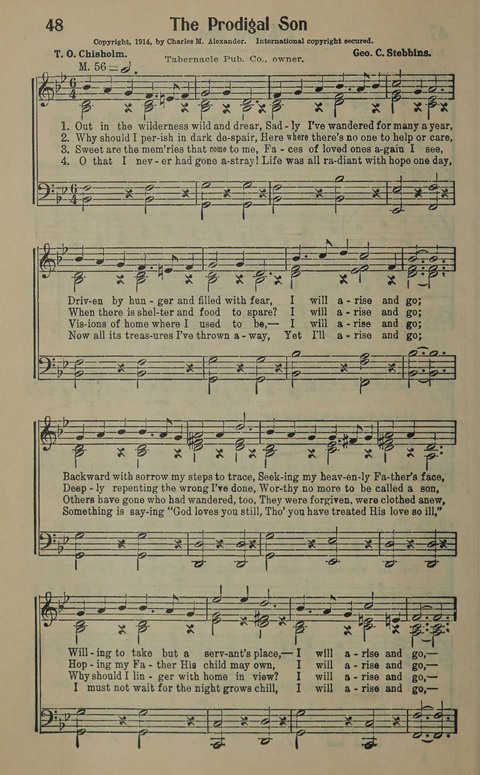 The Gospel in Song: as used in the Anderson Gospel Crusades page 52