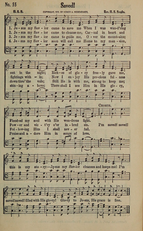The Gospel in Song: as used in the Anderson Gospel Crusades page 59