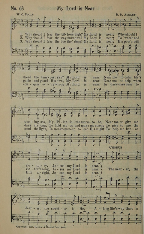 The Gospel in Song: as used in the Anderson Gospel Crusades page 72