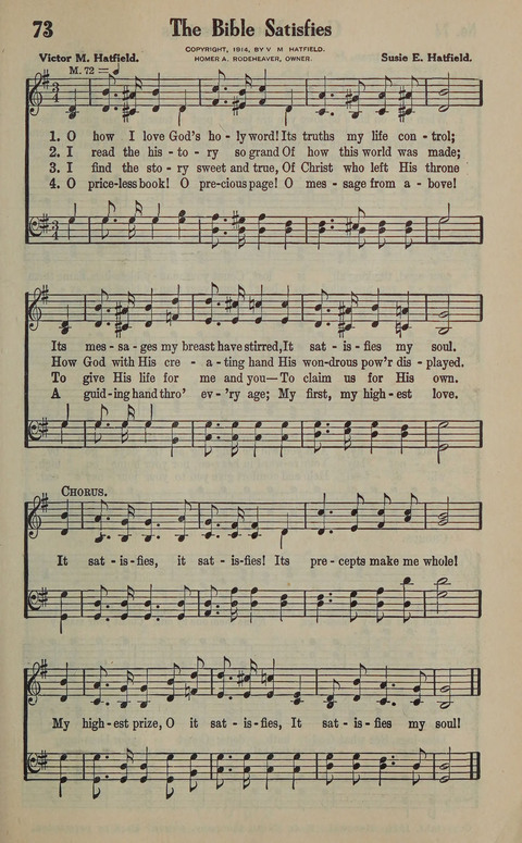 The Gospel in Song: as used in the Anderson Gospel Crusades page 77