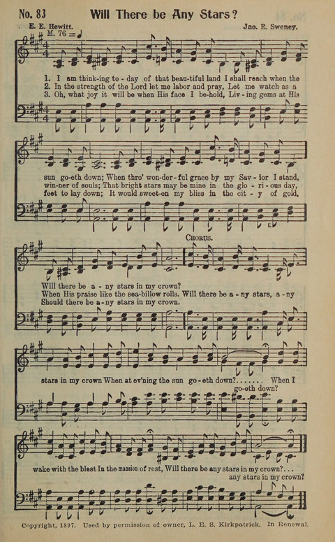 The Gospel in Song: as used in the Anderson Gospel Crusades page 87