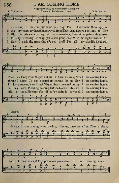 The Gospel in Song: for Use in Evangelistic Meetings or Any Service of the Church page 121