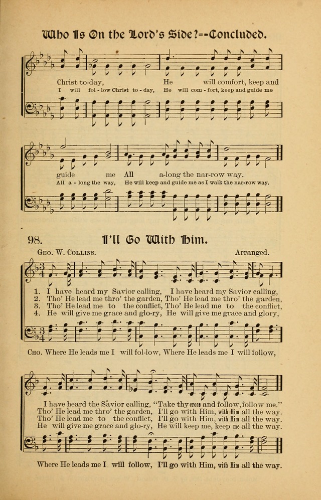 Garden of Spices: a choice collection for revival meetings, missionary meetings, rescue work, church and Sunday schools page 112