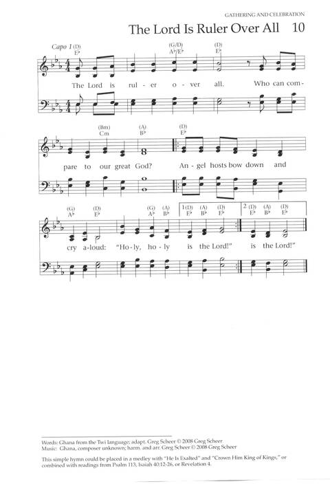 Global Songs for Worship page 16